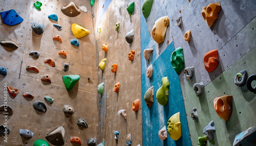 Fototapeta premium Capture breathtaking views from your bouldering spots.