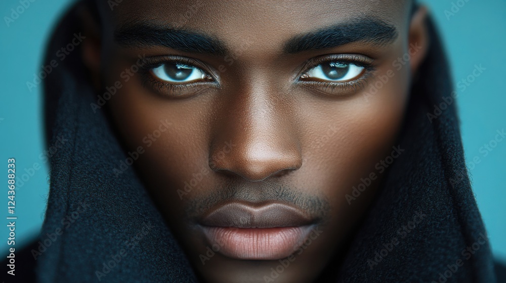 Stylish black man in a jacket, modern aesthetic, clean and confident look. Stylish black man in a jacket, modern aesthetic, clean and confident look.
