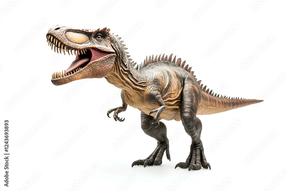 Spinosaurus isolated on white background Spinosaurus isolated on white background