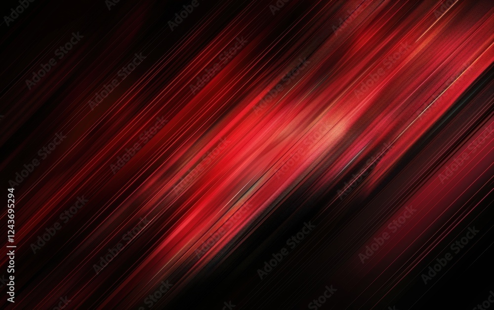 Abstract Red and Black Diagonal Lines Background Abstract Red and Black Diagonal Lines Background