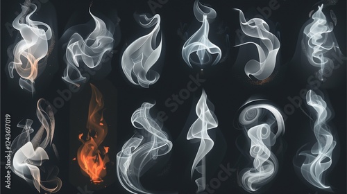 Collection of Smoke and Fire Effects 
