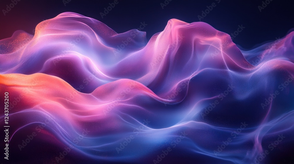 Obraz premium Abstract Fluid Shapes Design for Modern Business Presentation