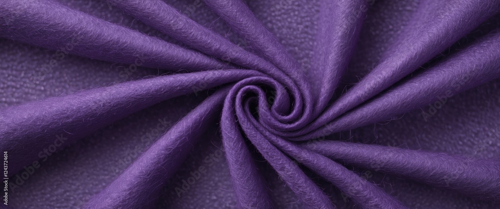 Close up of textured purple felt fabric showcasing rich color and soft material ideal for design and craft projects. Close up of textured purple felt fabric showcasing rich color and soft material ideal for design and craft projects.