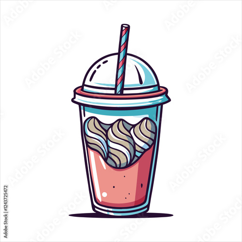 illustration of a glass of cola