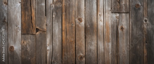 Wallpaper Mural Rustic wooden barn background featuring textured planks with natural knots and weathered details ideal for vintage or farmhouse designs. Torontodigital.ca