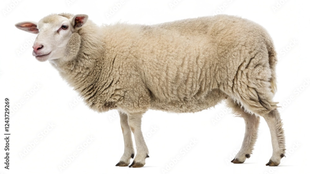 Obraz premium Animal isolated on white background