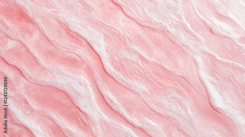Tranquil Pink Water Ripples - Serene Nature Background with Soft Textured Waves for Relaxation and Zen Vibes Tranquil Pink Water Ripples - Serene Nature Background with Soft Textured Waves for Relaxation and Zen Vibes