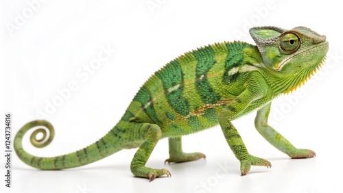 Wallpaper Mural Animal isolated on white background Torontodigital.ca