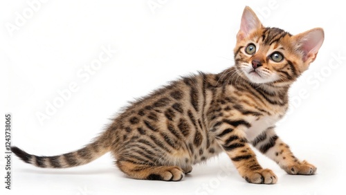 Wallpaper Mural Animal isolated on white background Torontodigital.ca