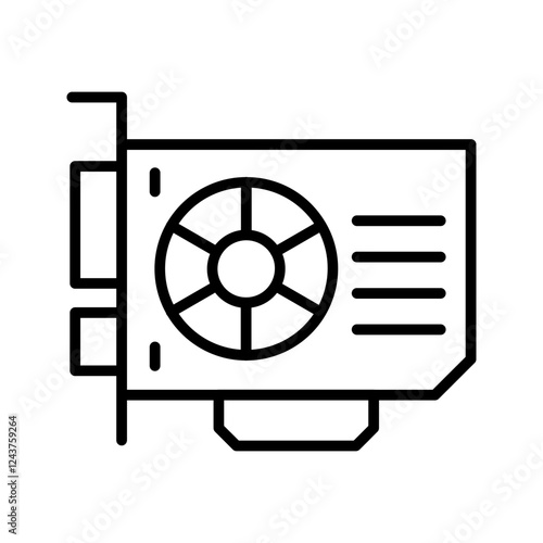 Graphics Card Icon Design