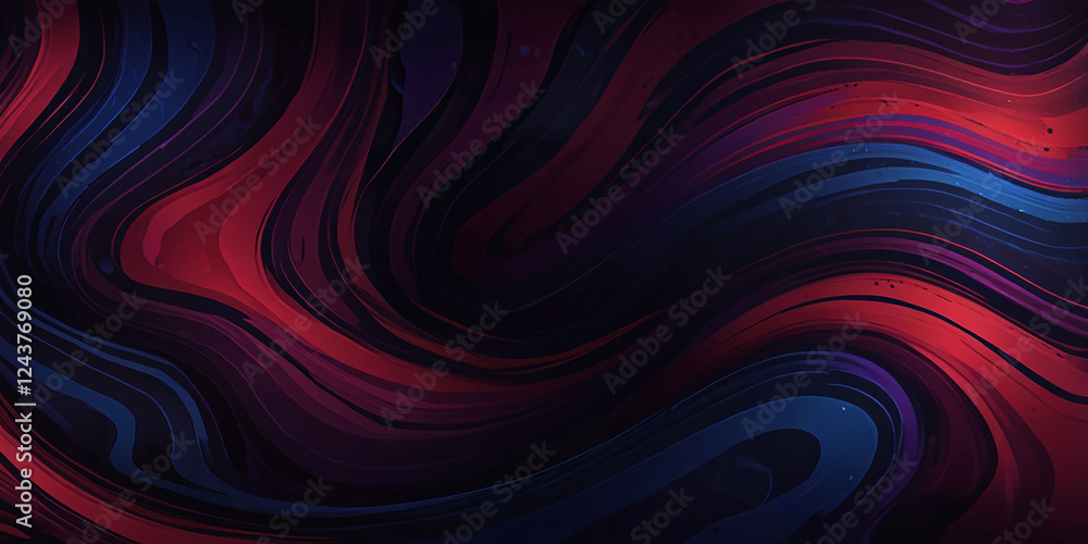 Fototapeta premium Watercolor Abstract Background with Grunge Effect
