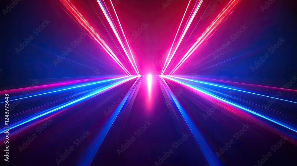 Abstract neon light sci-fi modern futuristic background. Abstract futuristic background with pink blue glowing neon and bokeh lights. Data transfer concept. Abstract neon light sci-fi modern futuristic background. Abstract futuristic background with pink blue glowing neon and bokeh lights. Data transfer concept.