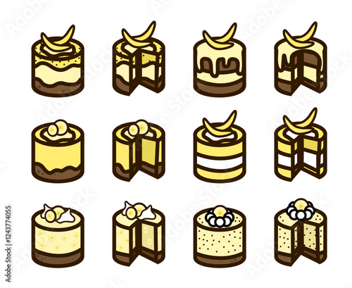 Banana Cake Set