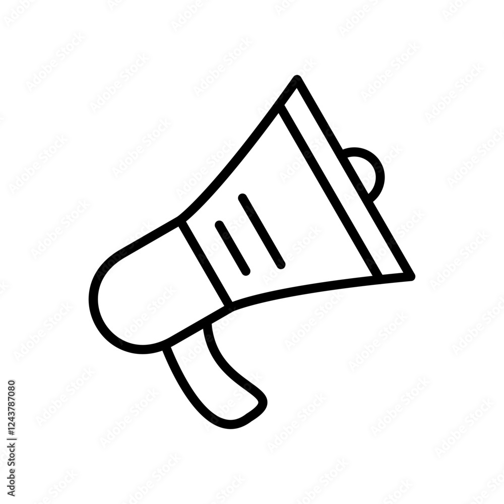 Megaphone Icon Design Megaphone Icon Design