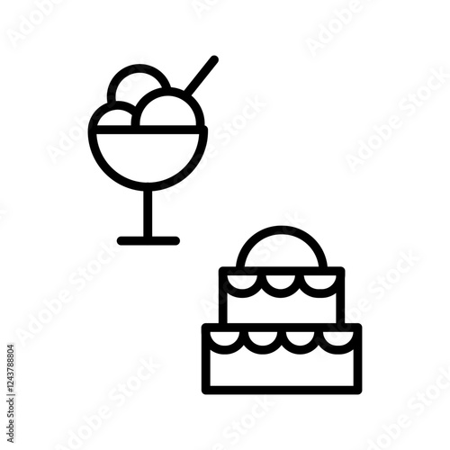 Festive Food Icon Design