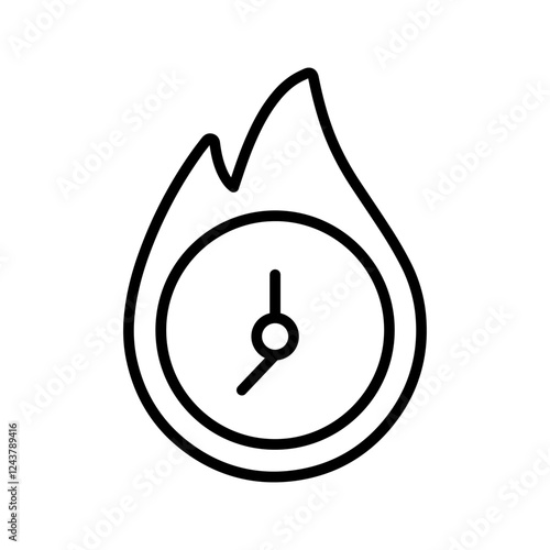 Deadline Icon Design