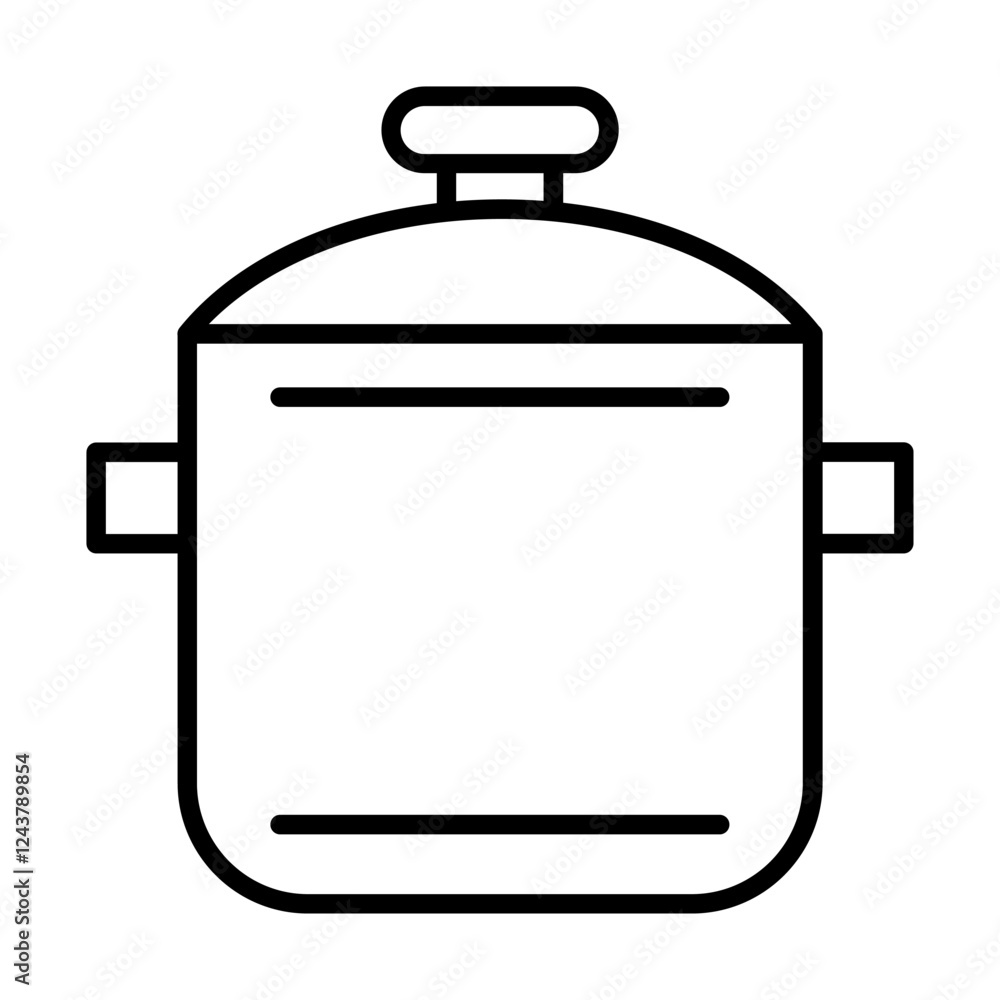 Obraz premium Cooker Icon Design