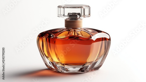 perfume bottle isolated on transparent background