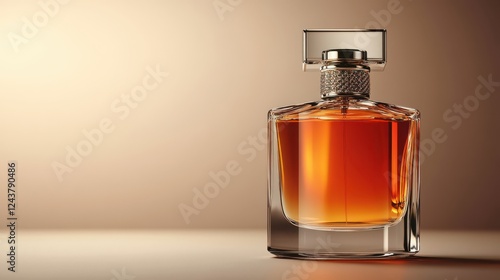perfume bottle isolated on transparent background