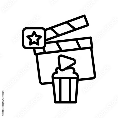 Holiday Movies Icon Design