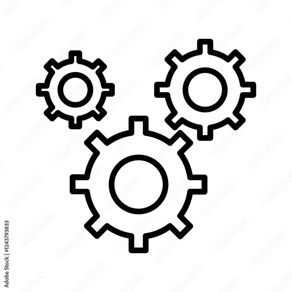 Gear Icon Design Gear Icon Design