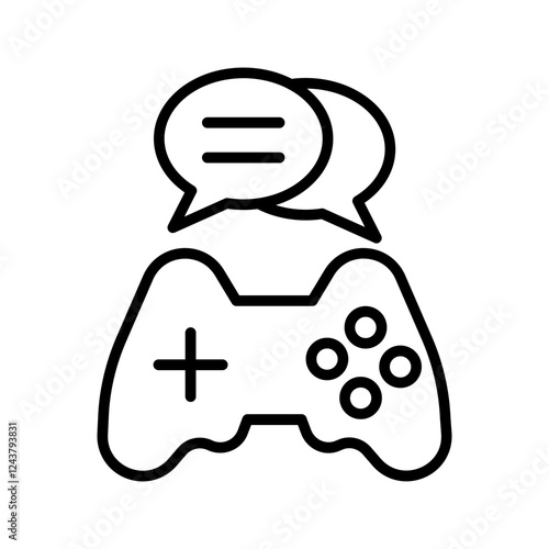 Gaming Chat Icon Design