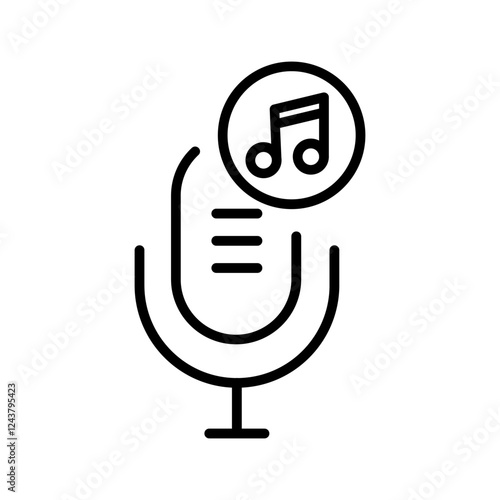 Podcast Playlist Icon Design