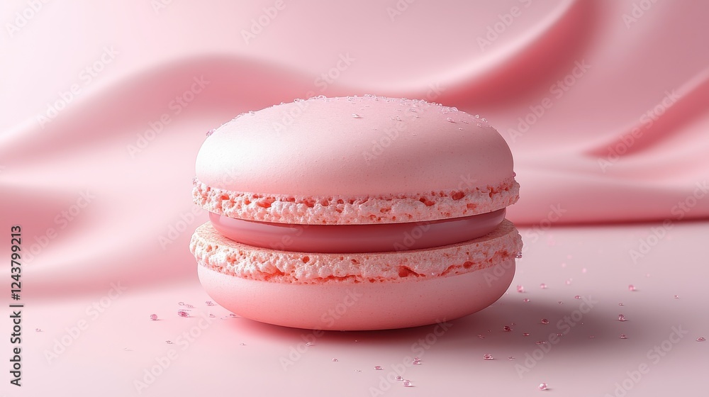 pink macaron isolated on transparent background pink macaron isolated on transparent background