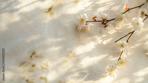  new year card with Japanese patterns