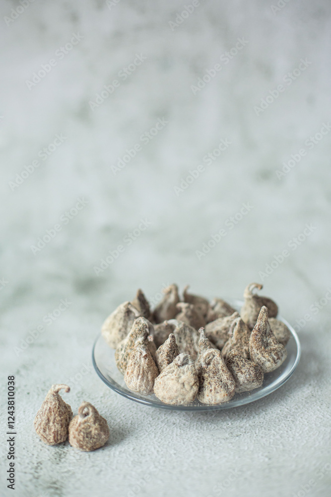 dried fig fruit on the table dried fig fruit on the table