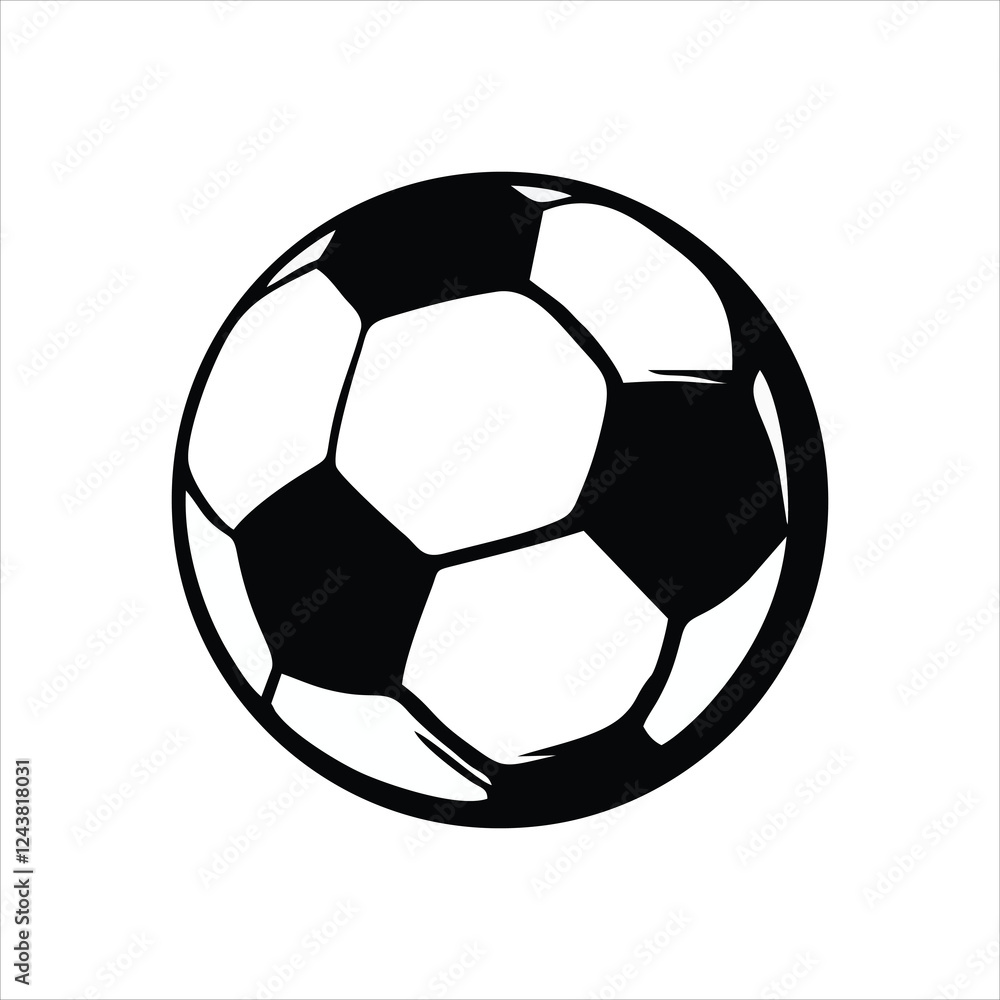 Soccer ball vector icon flat style illustration for web, mobile, logo, application and graphic design. Ball Icon Vector, Soccer ball vector icon Soccer ball vector icon flat style illustration for web, mobile, logo, application and graphic design. Ball Icon Vector, Soccer ball vector icon