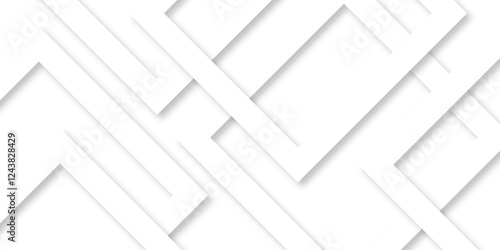 Abstract background with lines White background with diamond and triangle shapes layered in modern abstract pattern design Space design concept Suit for business, corporate, institution presentation.	