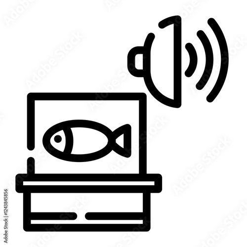cultivation technology cut line icon