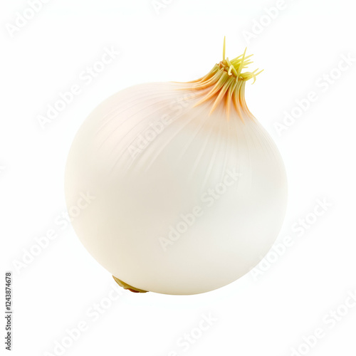 onion isolated on white background