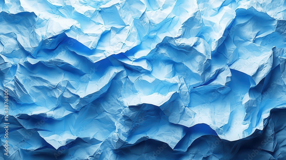 white crumpled paper blue graph lines white crumpled paper blue graph lines