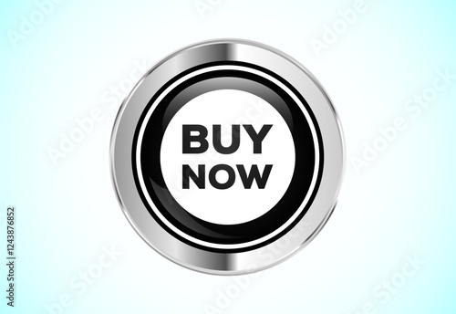 Buy now button icon. Shop now button, Suitable for mobile app, and website UI design