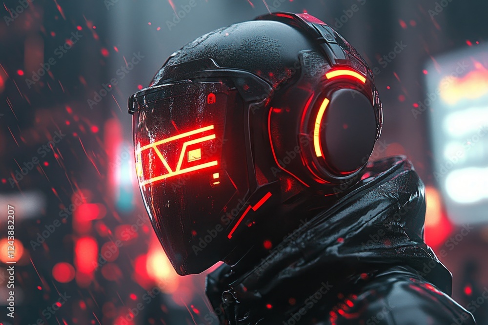 A futuristic cyberpunk city where people receive automated annuity payments through AI banking A futuristic cyberpunk city where people receive automated annuity payments through AI banking