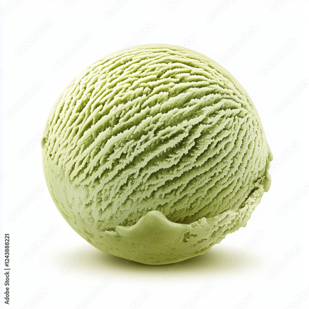 Green Tea Ice Cream Scoop Green Tea Ice Cream Scoop