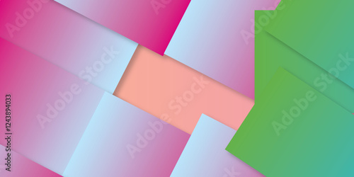 Multicolor  glowing geometric digital canvas triangular surface web texture pattern. diagonal blank paper empty origami craft abstract background.