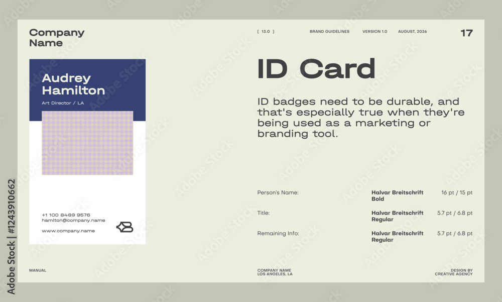 Brand identity guideline template to create visual identity of your company. Brand identity guideline template to create visual identity of your company.
