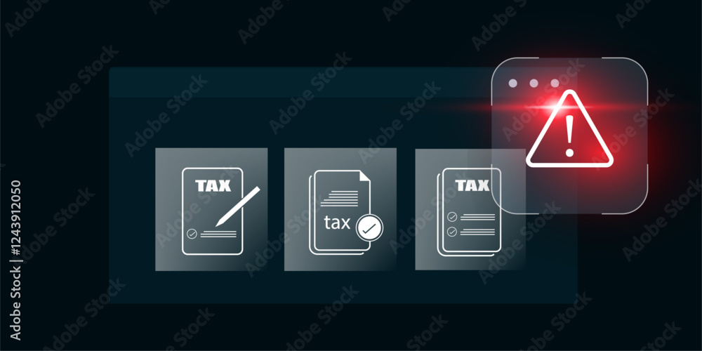 tax alert for no paying tax