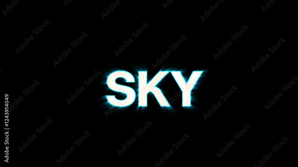 Text title animation transaparent background Text title animation transaparent background