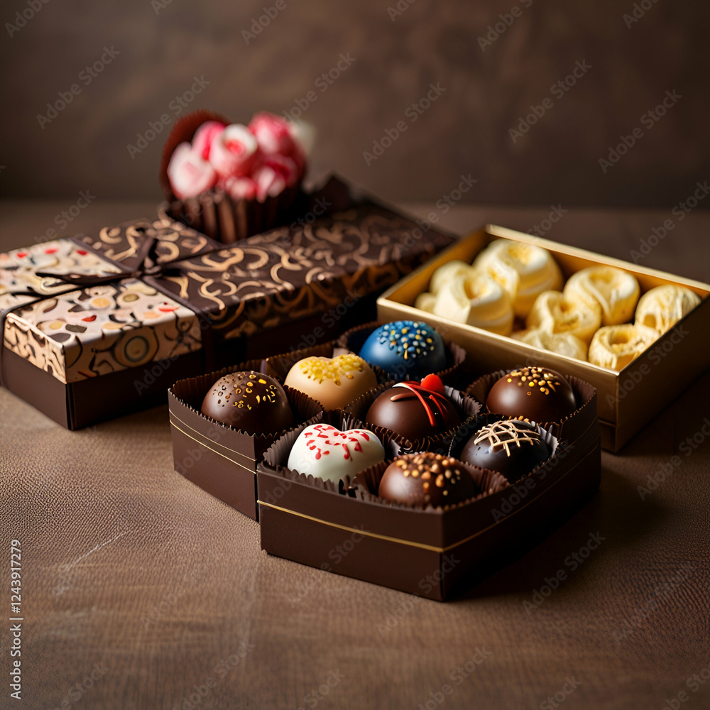 chocolate candies in a box valentine day feb 9 chocolate candies in a box valentine day feb 9