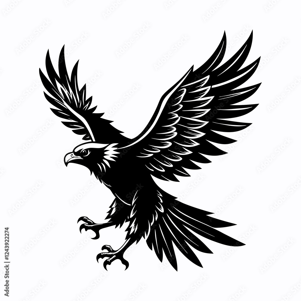 Fototapeta premium eagle vector illustration