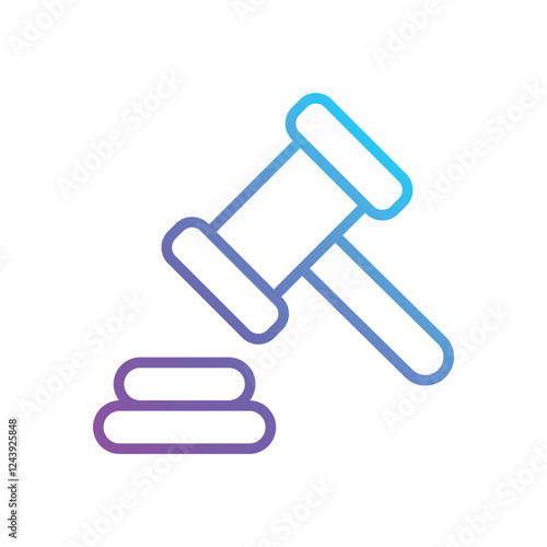 Business Law vector icon