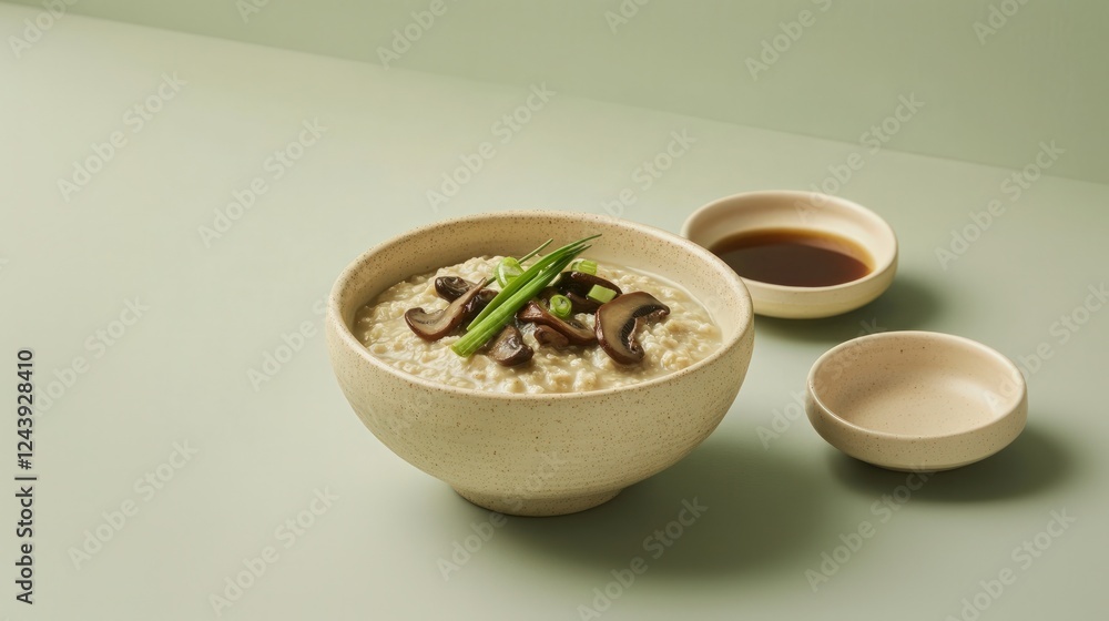Oatmeal cooked in chicken broth, generously topped with sautéed mushrooms and green onions. A gourmet twist on classic oatmeal, packed with umami flavors, protein, and wholesome nutrition. Oatmeal cooked in chicken broth, generously topped with sautéed mushrooms and green onions. A gourmet twist on classic oatmeal, packed with umami flavors, protein, and wholesome nutrition.