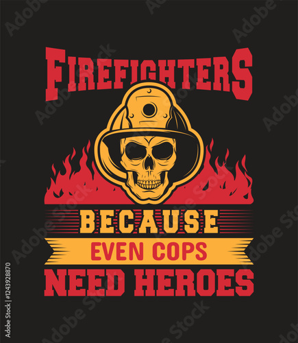 Firefighter Pride, Firefighter T-shirt design bundle. SVG design. Firefighter-themed t-shirt design showcasing courage, dedication, and the spirit of rescue.