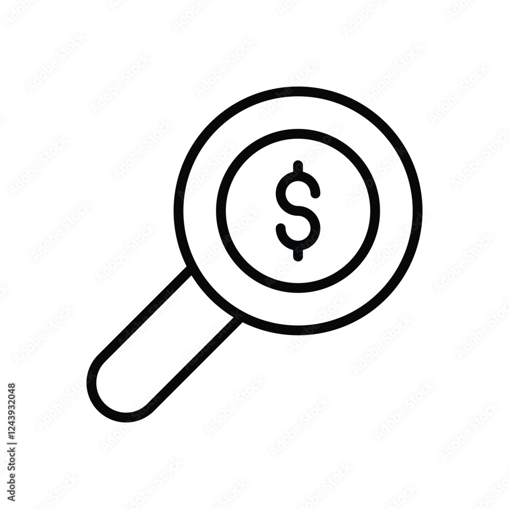 Vision vector icon Vision vector icon