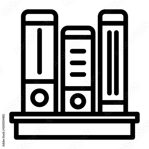 module book line icon