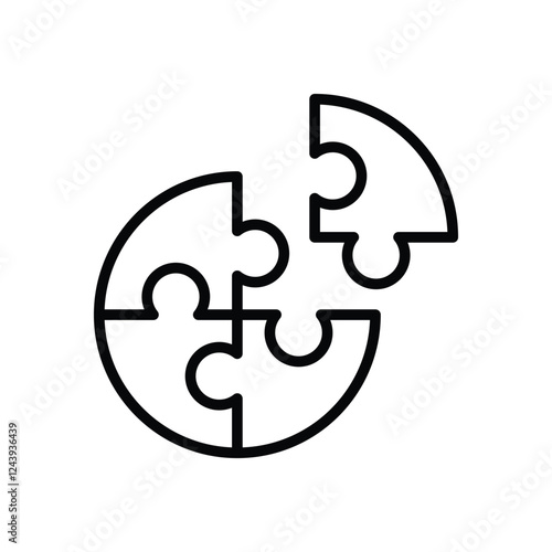 Solution vector icon